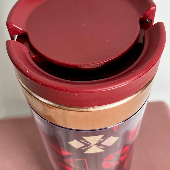 Starbucks 2013 Holiday Travel Tumbler 12Fl.Oz. GUC - Picture 2 of 6